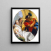 Scène della storia antica - Giovanni Battista Tiepolo — quadro incorniciato alla parete
