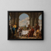 Il banchetto di Cleopatra - Giovanni Battista Tiepolo — quadro incorniciato alla parete