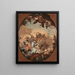 Il coronamento della Vergine - Giovanni Battista Tiepolo — quadro incorniciato alla parete