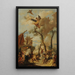 I Hebreï ricevendo la manna nel deserto - Giovanni Battista Tiepolo — quadro incorniciato alla parete