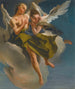 Due angeli in volo - Giovanni Battista Tiepolo — vista dell’opera