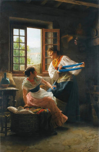 Giovanni Battista Torriglia - The Wool Winders.webp