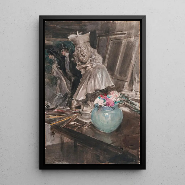 Giovanni Boldini - A Corner Of The Artists Studio With A Bust Of Leopoldo De Medici.webp
