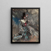 Ballerine Spagnole al Moulin Rouge - Giovanni Boldini — quadro incorniciato alla parete