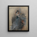 Angolo del camino - Giovanni Boldini — quadro incorniciato alla parete
