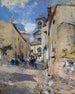 Chiesa di campagna - Giovanni Boldini — vista dell’opera