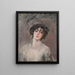 Donna Franca Florio - Giovanni Boldini — quadro incorniciato alla parete