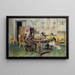 Chiacchiere - Giovanni Boldini — quadro incorniciato alla parete
