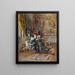 Le Parisiennes - Giovanni Boldini — quadro incorniciato alla parete