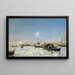 L'île de San Giorgio à Venise - Giovanni Boldini — quadro incorniciato alla parete