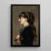 Madame Céline Leclanché - Giovanni Boldini — quadro incorniciato alla parete