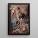 Nu femminile con pelle di tigre - Giovanni Boldini — quadro incorniciato alla parete