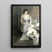 Portrait de Celia Tobin Clark - Giovanni Boldini — quadro incorniciato alla parete