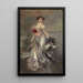 Ritratto di Marthe Régnier - Giovanni Boldini — quadro incorniciato alla parete