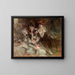 La robe de bal - Giovanni Boldini — quadro incorniciato alla parete