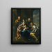 La Vierge et l'Enfant avec les saints - Giovanni Domenico Ferretti — quadro incorniciato alla parete