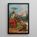Pâris tenant une pomme - Giovanni Domenico Tiepolo — quadro incorniciato alla parete