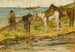 Paesaggio con cavalli - Giovanni Fattori — vista dell’opera