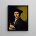 Ritratto di un giovane uomo - Giovanni Francesco Penni — quadro incorniciato alla parete