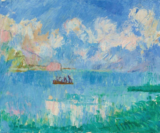 I pescatori - Giovanni Giacometti — vista dell’opera