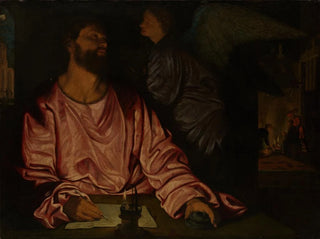 Giovanni Girolamo Savoldo - Saint Matthew and the Angel.webp