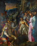 La risurrezione di Lazzaro - Giovanni Girolamo Muziano — vista dell’opera