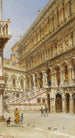 L'escalier des Géants dans la cour du Palais des Doges - Giovanni Grubacs — vista dell’opera