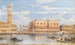 La Piazzetta e il Palazzo dei Dogi - Giovanni Grubacs — vista dell’opera