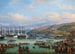 Il rimpatrio del corpo dell'imperatore Massimiliano del Messico a Trieste il 15 gennaio 1868 - Giovanni Grubacs — vista dell’opera