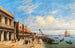 Venezia, vista del Molo con la Libreria e il Palazzo dei Dogi - Giovanni Grubacs — vista dell’opera