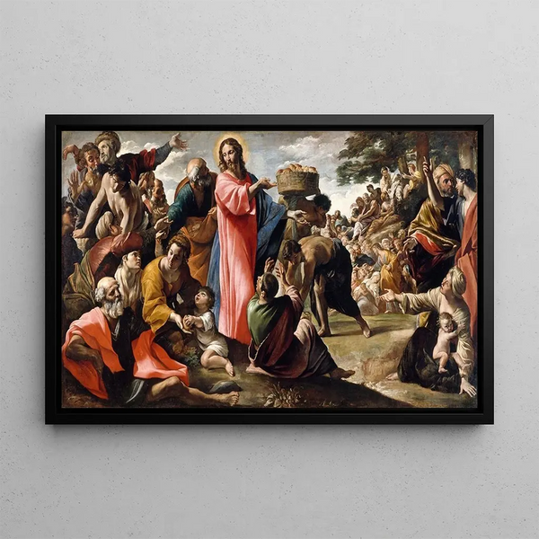Giovanni Lanfranco - The Miracle of the Loaves and Fishes.webp