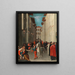 Il ritorno del Palio - Giovanni Maria Butteri — quadro incorniciato alla parete