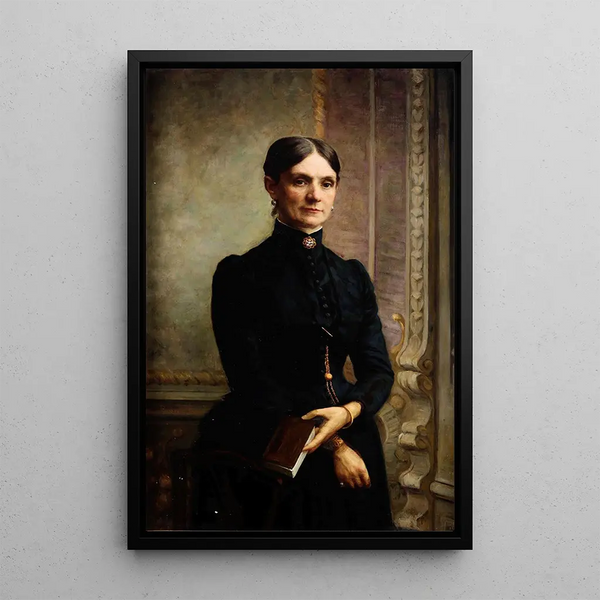 Portrait d'une dame - Giovanni Maria Rastellini — quadro incorniciato alla parete