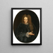 Ritratto di un gentiluomo - Giovanni Maria delle Piane — quadro incorniciato alla parete