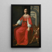 Sainte Cécile avec deux anges - Giovanni Martinelli — quadro incorniciato alla parete