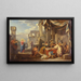 La Vocation de Saint Matthieu - Giovanni Paolo Panini — quadro incorniciato alla parete