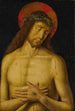 Il Cristo come uomo di dolori - Giovanni Santi — vista dell’opera