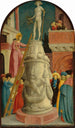 Sainte Apollonie détruisant une idole païenne - Giovanni d'Alemagna — vista dell’opera
