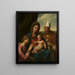 Matrimonio mistico di Santa Caterina - Giovanni da Udine — quadro incorniciato alla parete