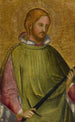 Saint Martin tenant son épée - Giovanni di Bartolomeo Cristiani — vista dell’opera