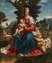 La Vierge à l’Enfant avec saint Jean - Baptiste dans un paysage - Girolamo Alibrandi — vista dell’opera