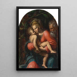 Girolamo Da Carpi - The Holy Family.webp