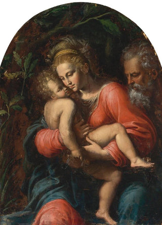 Girolamo Da Carpi - The Holy Family.webp