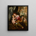 La Vierge à l'Enfant avec Noli Me Tangere Beyond - Girolamo Macchietti — quadro incorniciato alla parete