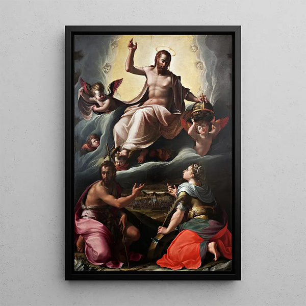 Pala Lioni - Girolamo Macchietti — quadro incorniciato alla parete