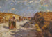 Giorno del mercato a Roma - Girolamo Nerli — vista dell’opera
