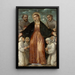 La Vierge de Miséricorde - Girolamo Romanino — quadro incorniciato alla parete