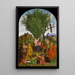 Vierge à l'Enfant avec saints - Girolamo dai Libri — quadro incorniciato alla parete