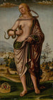 Cléopâtre et l'aspic - Girolamo di Benvenuto — vista dell’opera
