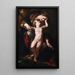 La Sainte Famille Le Repos pendant la fuite en Égypte - Giulio Cesare Procaccini — quadro incorniciato alla parete
